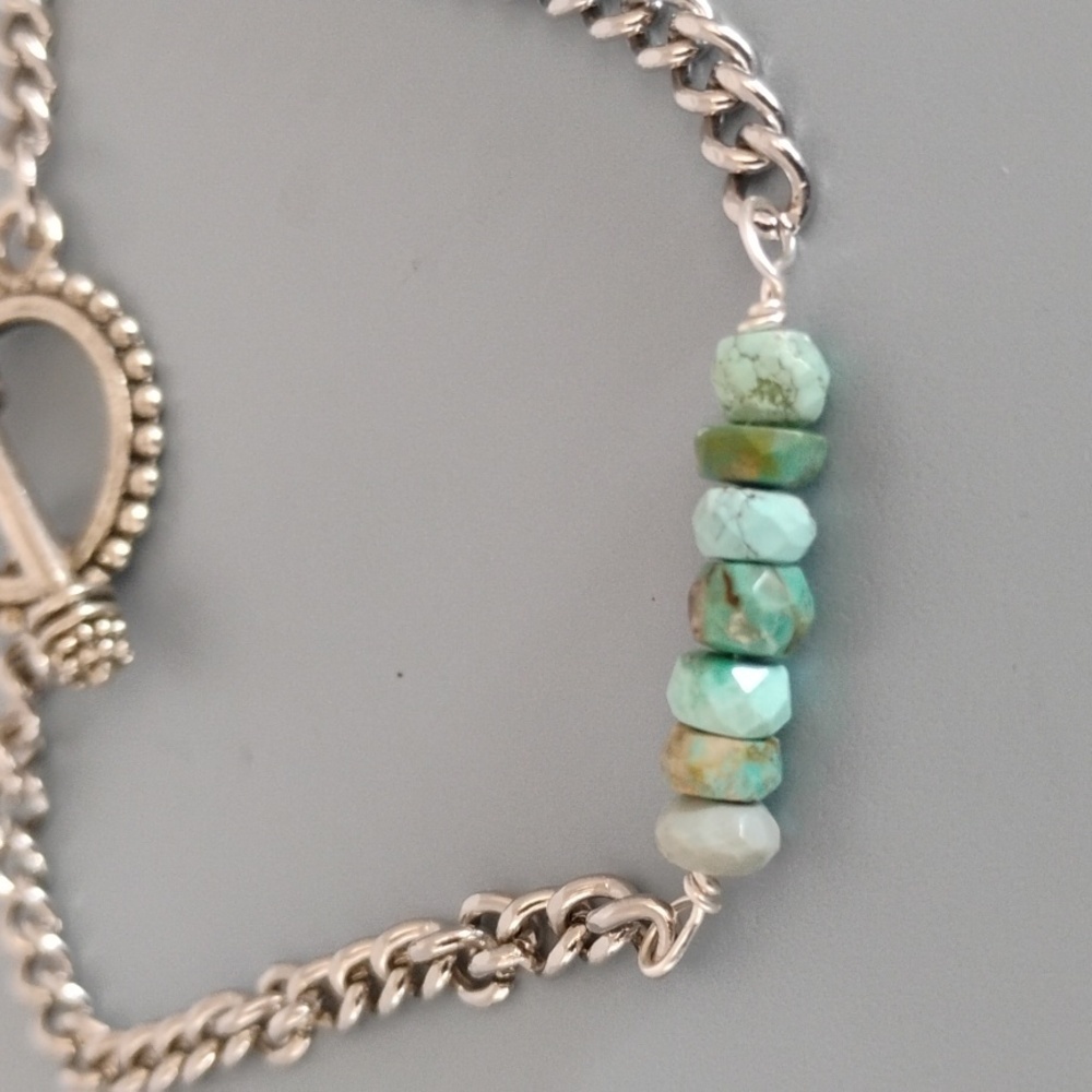 Kingman Turquoise Bracelet/Anklet
